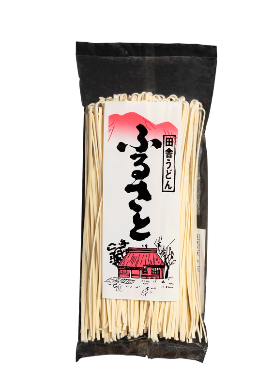 Furusato Inaka Udon - Nudlar - 200 gr -  (bäst-före-datum i december 2024 men kommer att bibehålla fullgod kvalitet åtminstone till maj 2025)
